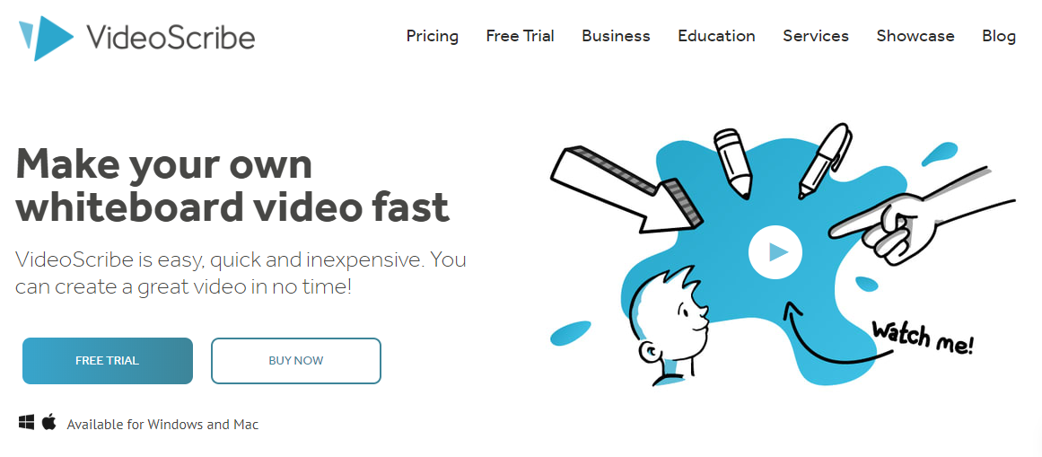VideoScribe Whiteboard video animation software