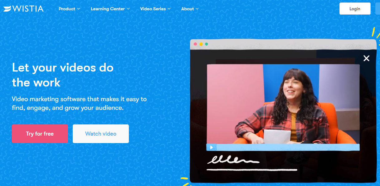 Wistia Video Marketing Tool